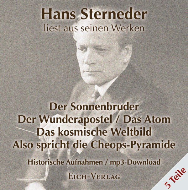 Hans Sterneder liest aus seinen Werken (mp3-Hörbuch)