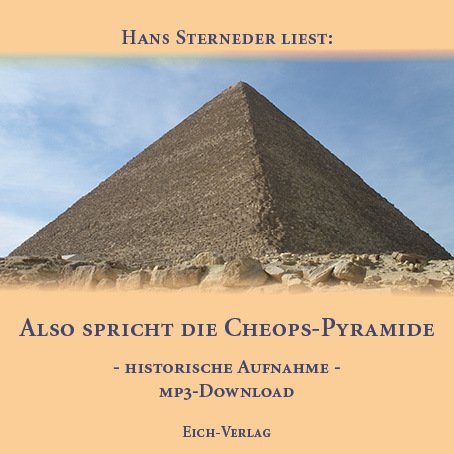 Hans Sterneder liest ... Cheops-Pyramide (mp3-Hörbuch)